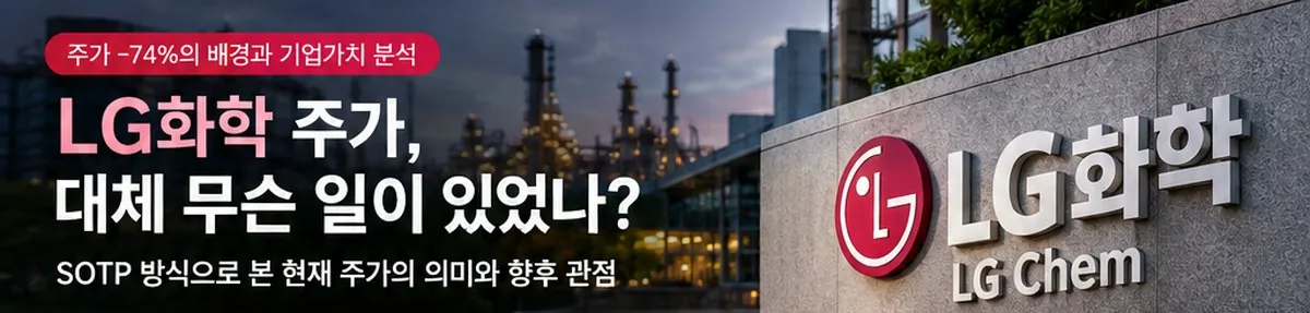 LG화학과 SOTP 기업가치평가 대표 이미지